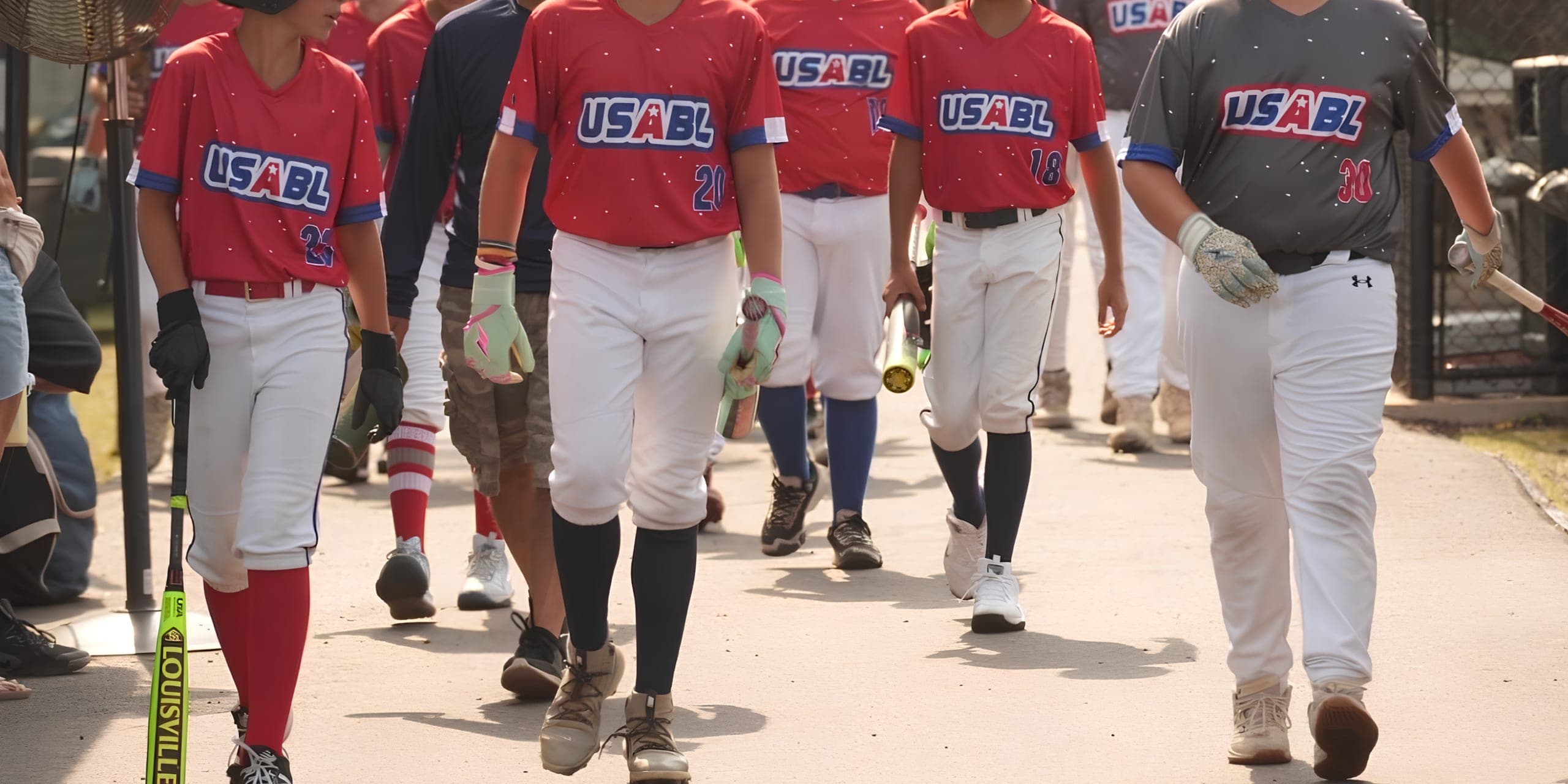 USABL players walking off the field together